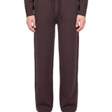 Pantaloni in maglia Torremozza in marrone 
