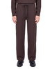 Pantaloni in maglia Torremozza in marrone