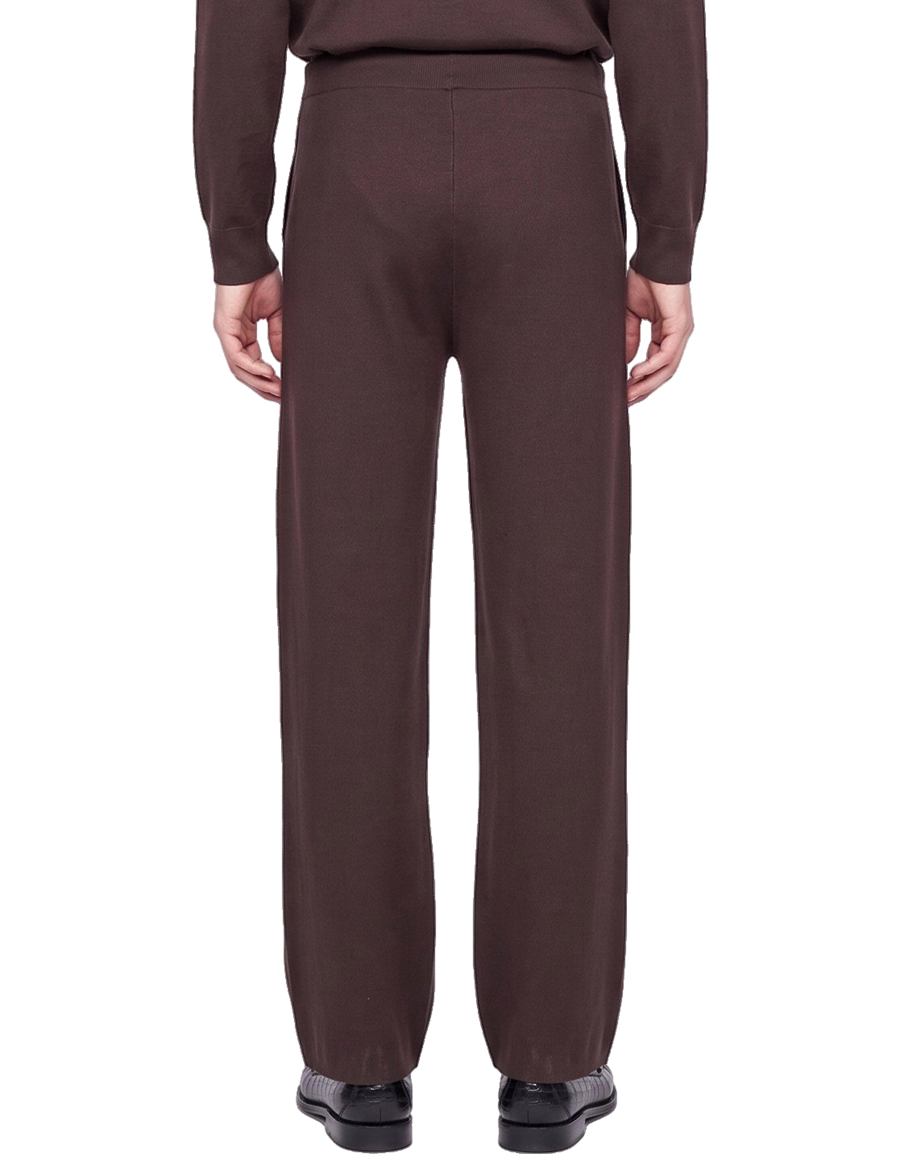 Pantaloni in maglia Torremozza in marrone 