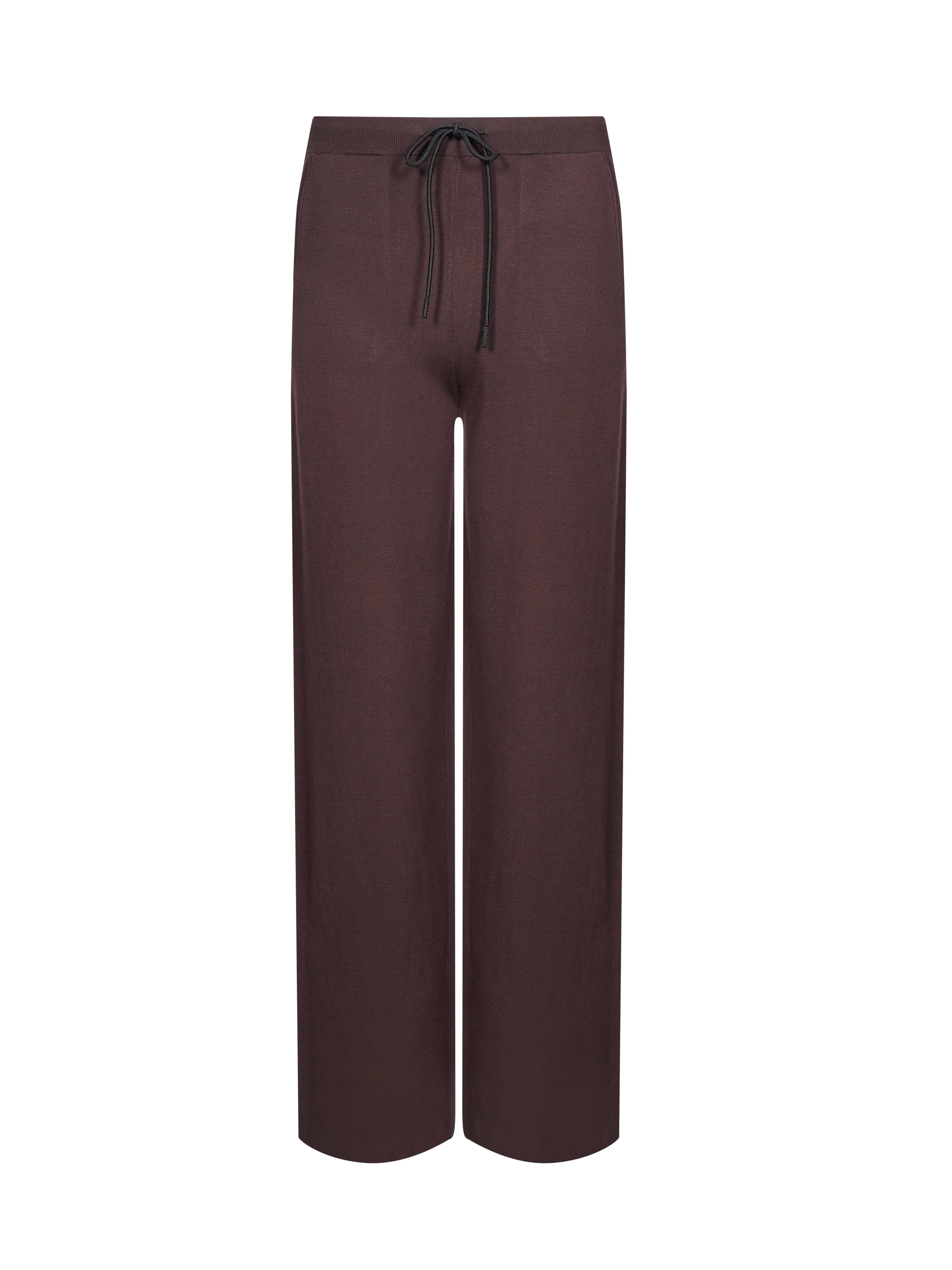 Pantaloni in maglia Torremozza in marrone 