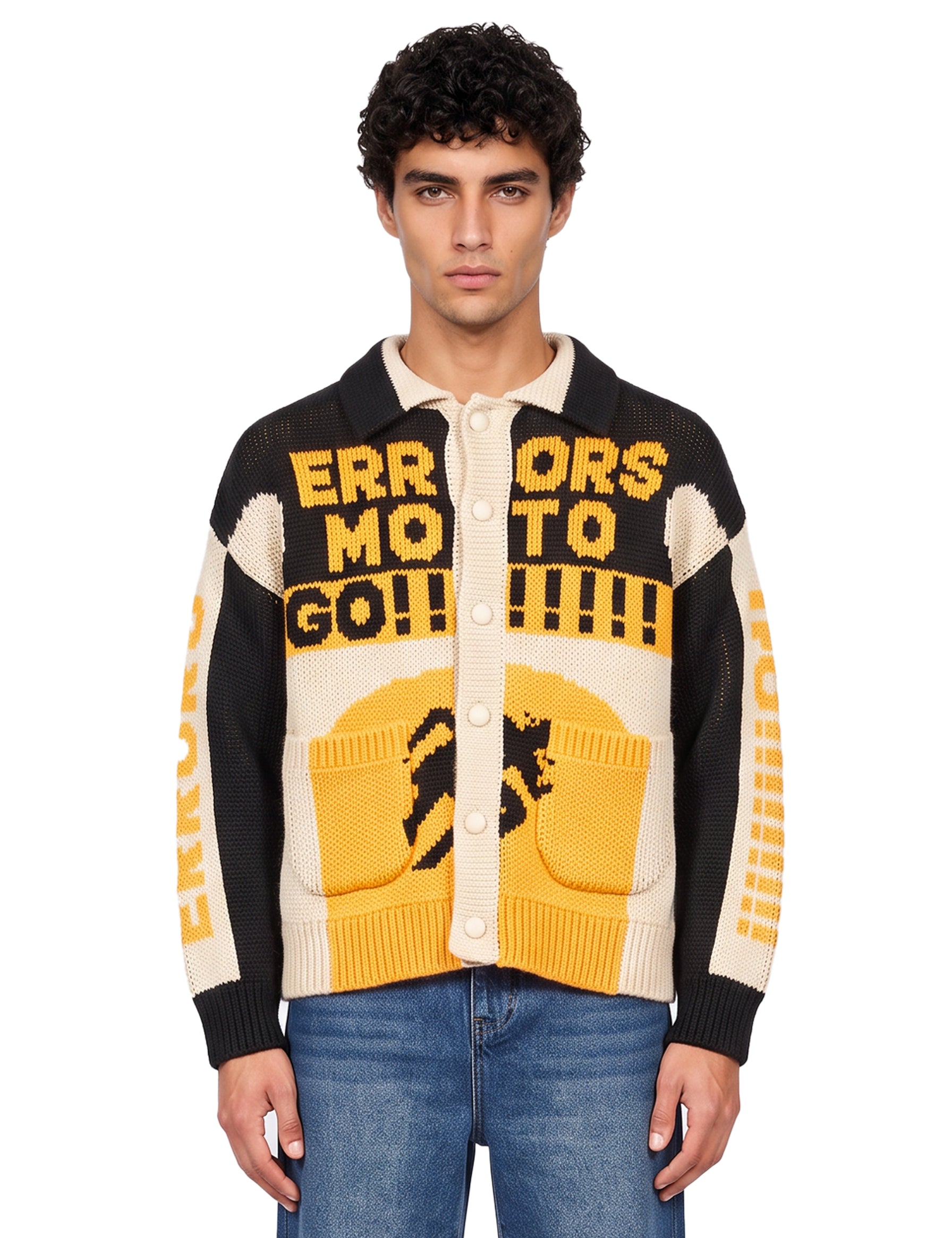 Cardigan in maglia spessa 