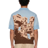 Polo in maglia con ricamo apartements multicolore 