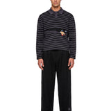 Polo a righe Peeeping multicolore 