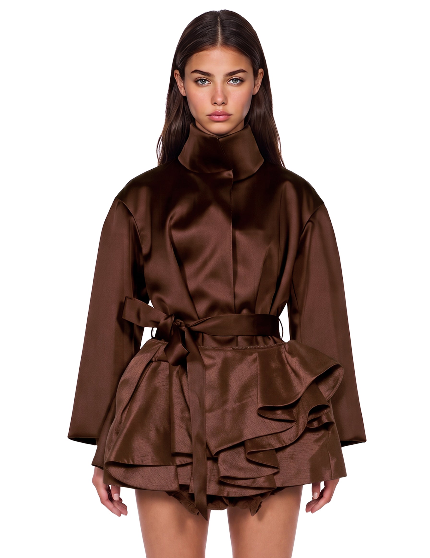 Giacca Fahim in marrone 