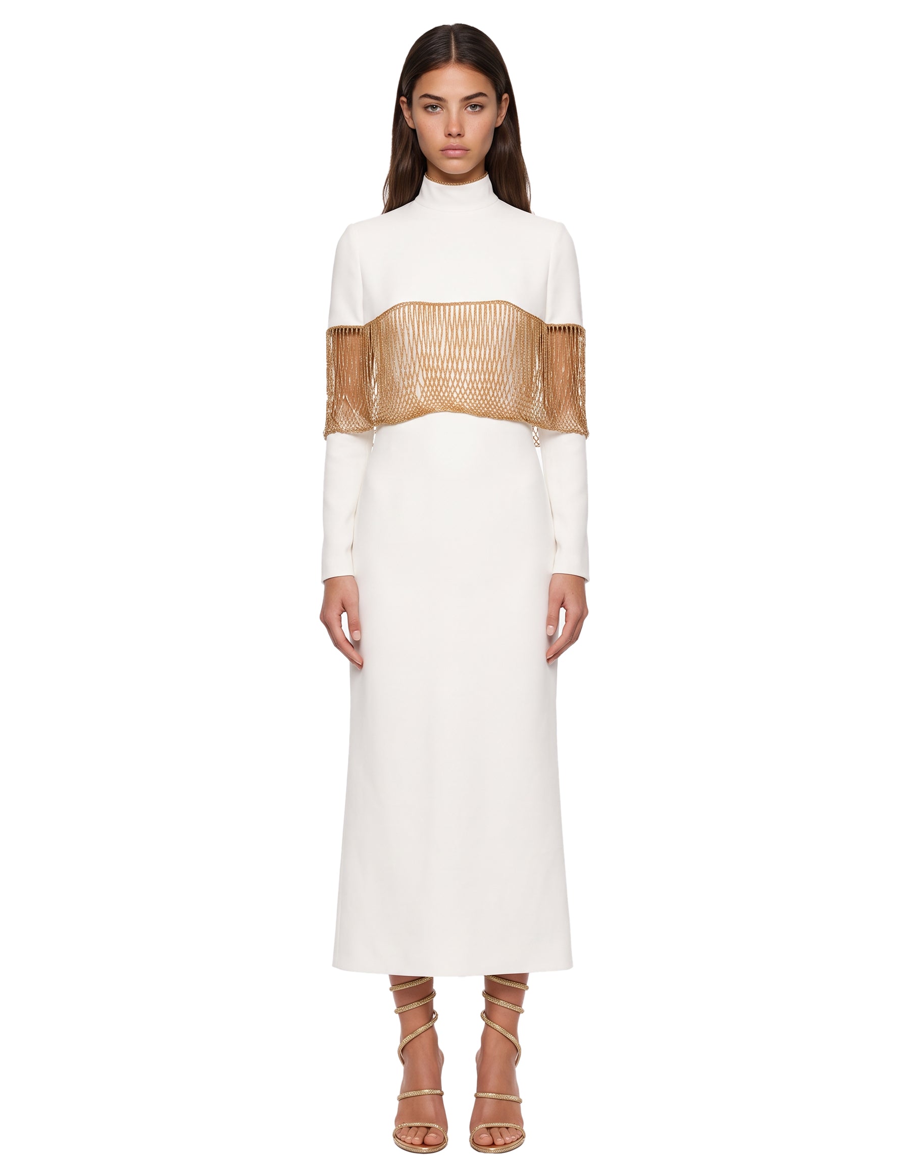 Abito da sera Gajate in bianco 