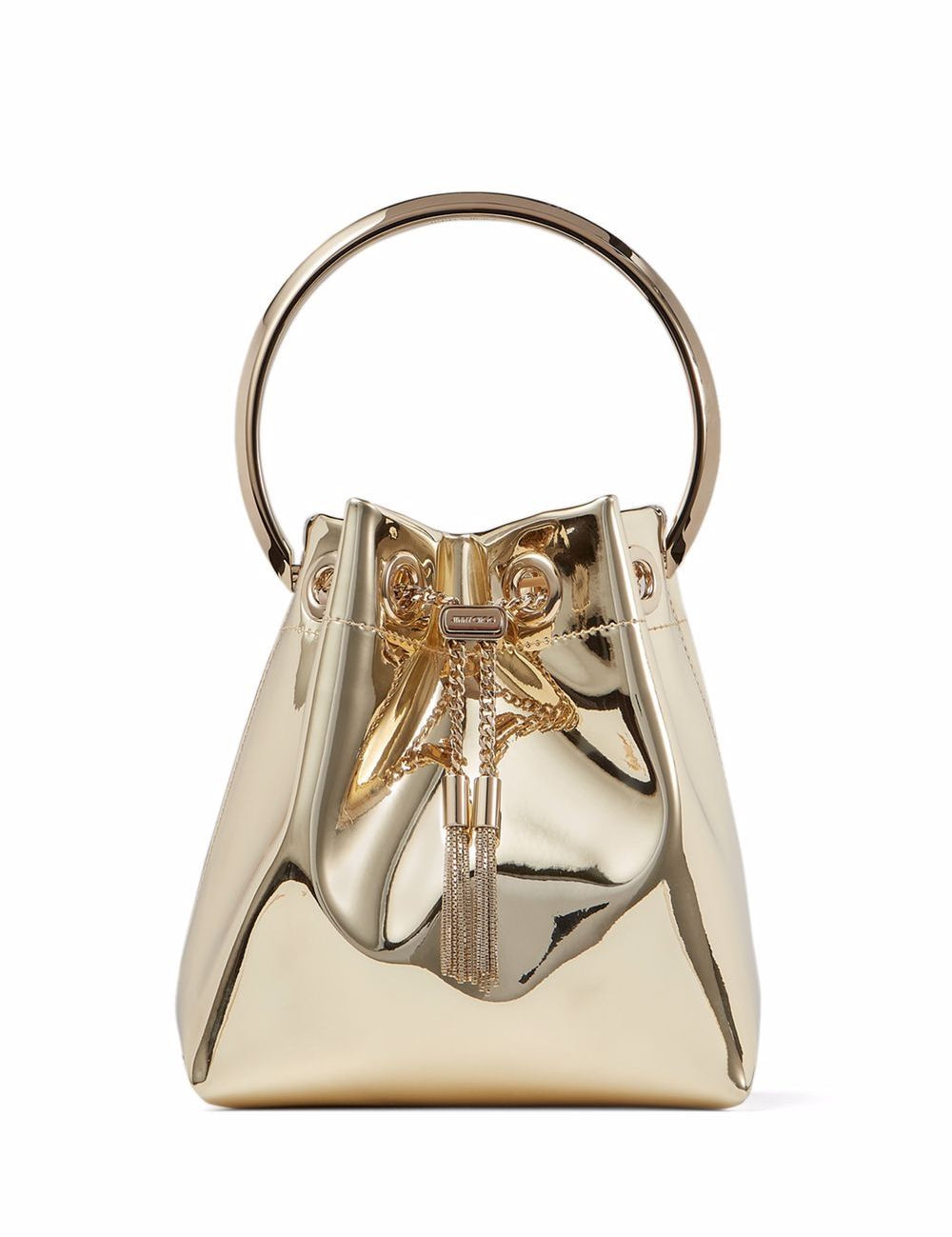 Borsa a secchiello Bon Bon in oro 