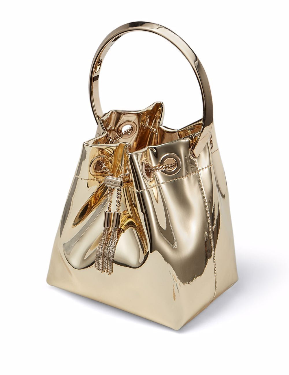 Borsa a secchiello Bon Bon in oro 