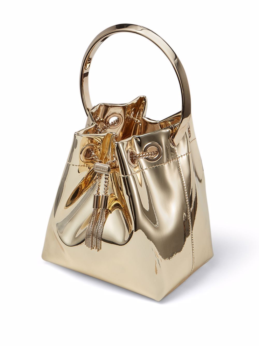 Borsa a secchiello Bon Bon in oro 