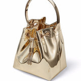 Borsa a secchiello Bon Bon in oro 