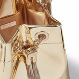 Borsa a secchiello Bon Bon in oro 
