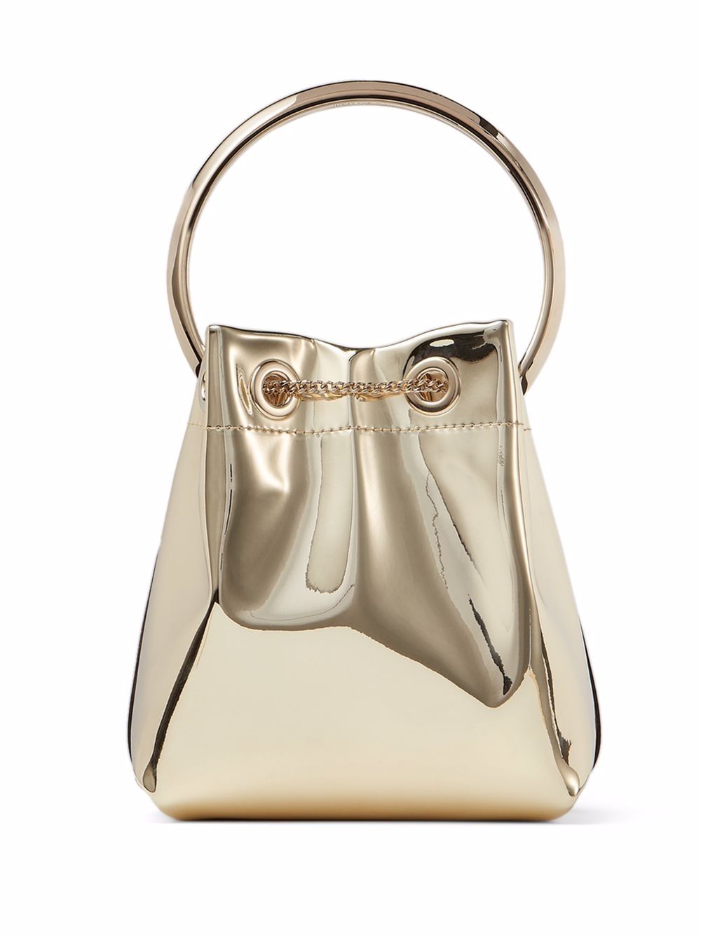 Borsa a secchiello Bon Bon in oro 