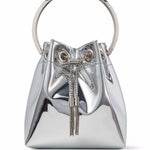 Borsa a secchiello Bon Bon in argento 
