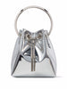 Bon Bon silver bucket bag