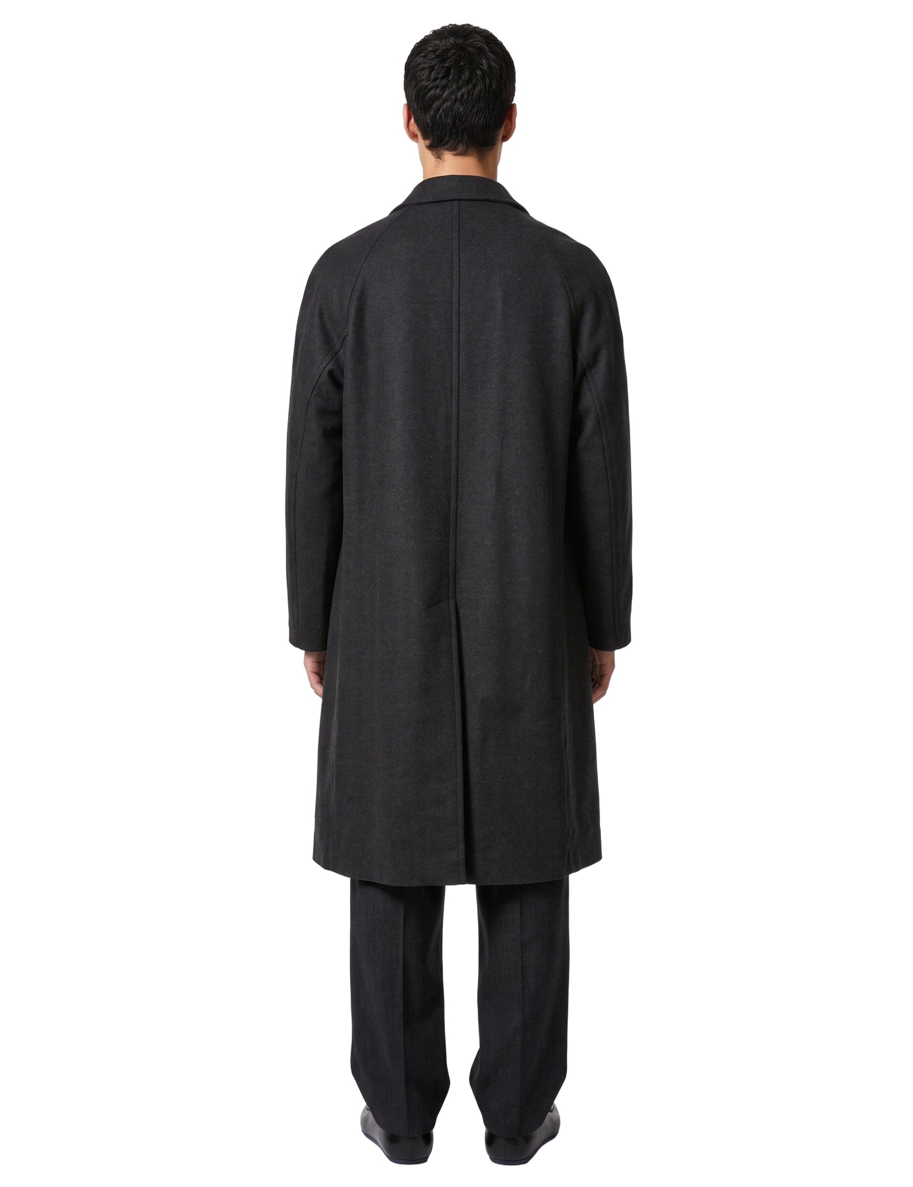 Cappotto sartoriale in grigio antracite 