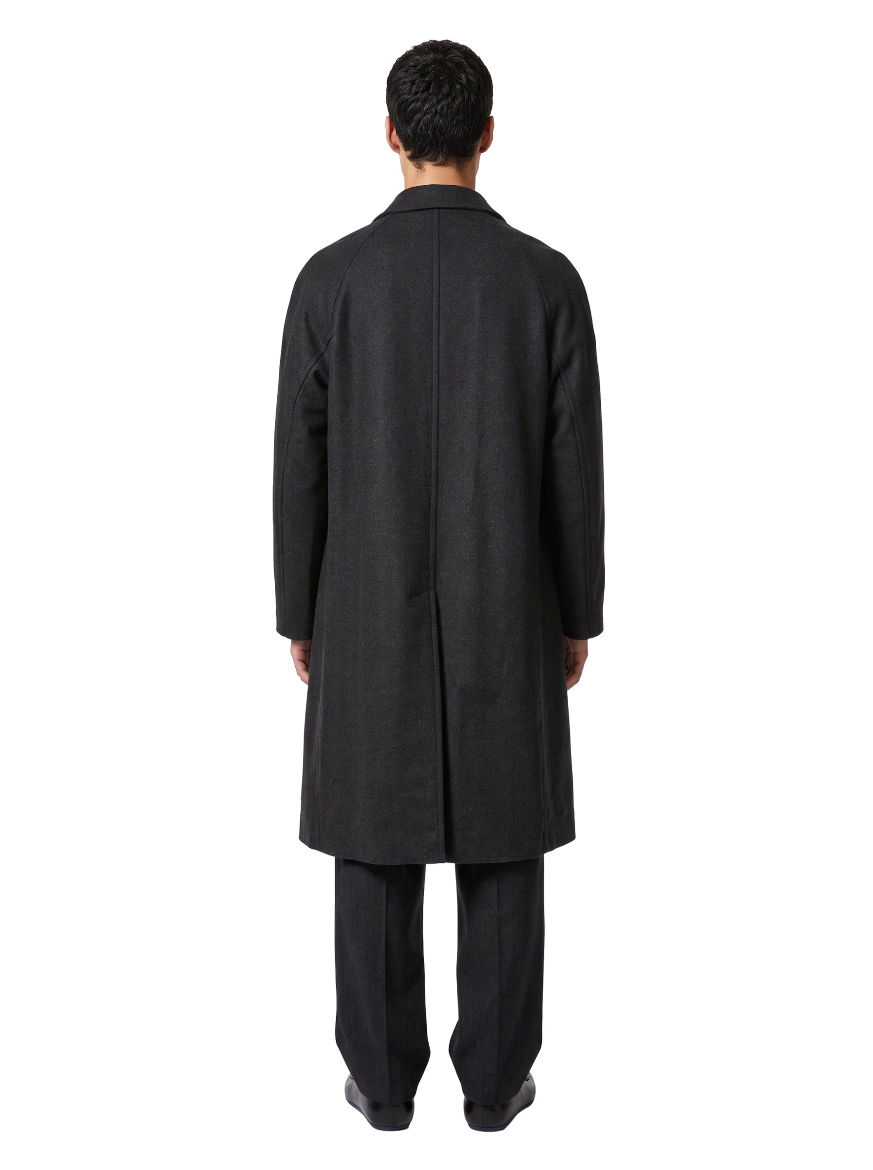 Cappotto sartoriale in grigio antracite 