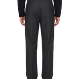Pantaloni a gamba ampia in grigio antracite 