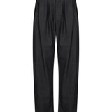 Pantaloni a gamba ampia in grigio antracite 