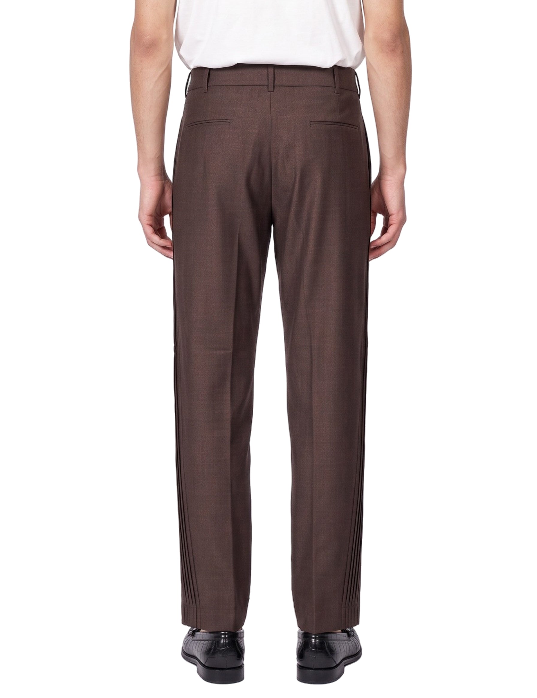 Pantaloni sartoriali Nave in marrone 