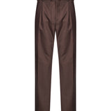 Pantaloni sartoriali Nave in marrone 