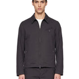Giacca con zip Yew in nero 