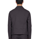 Giacca con zip Yew in nero 