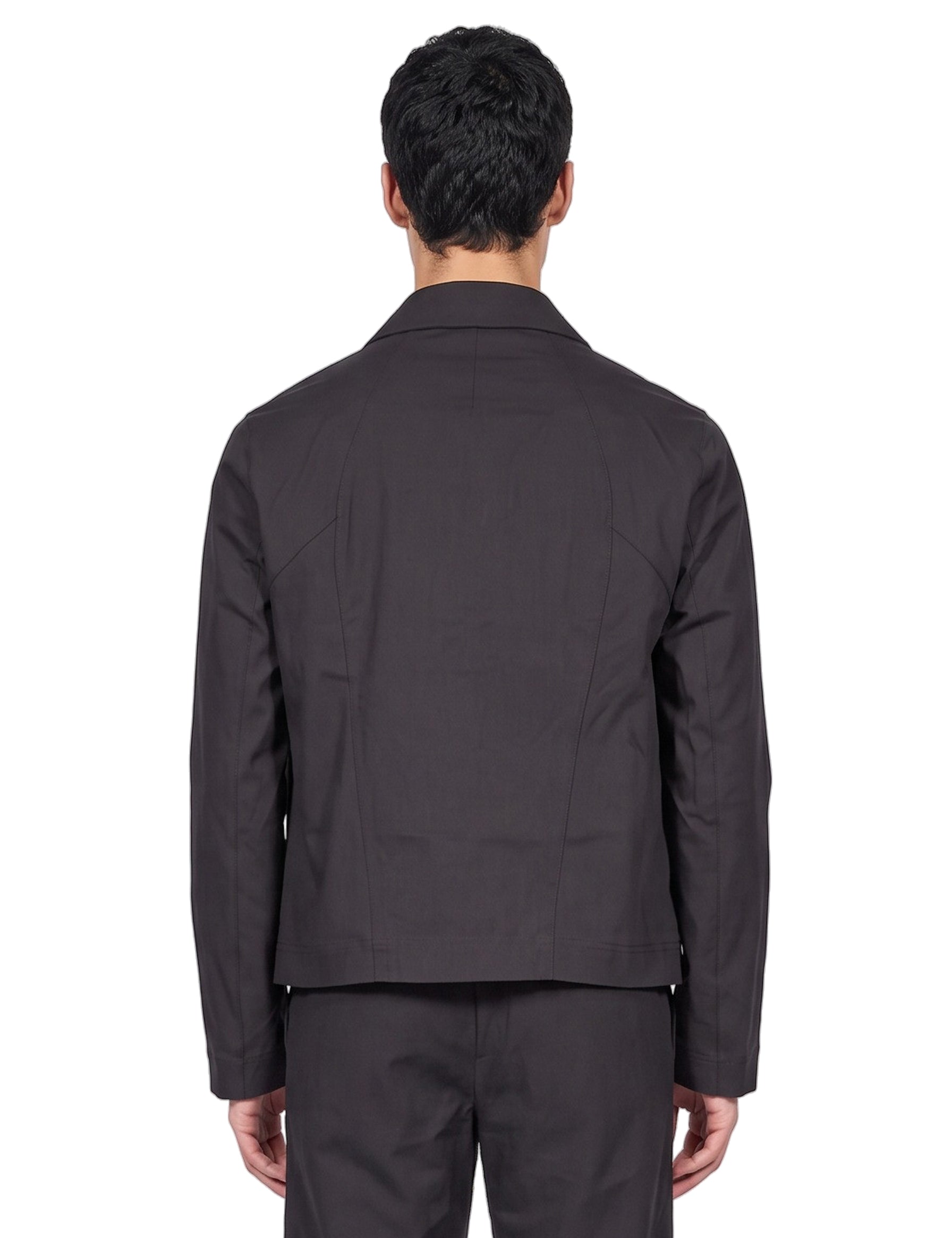 Giacca con zip Yew in nero 