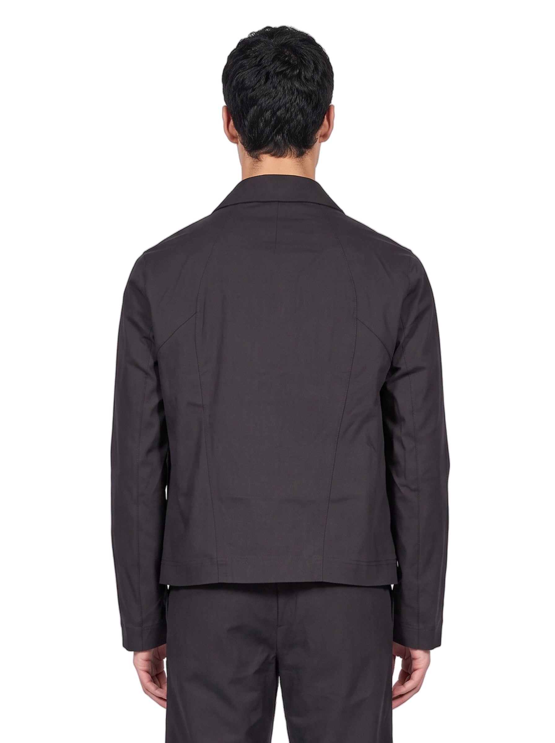 Giacca con zip Yew in nero 