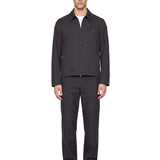 Giacca con zip Yew in nero 