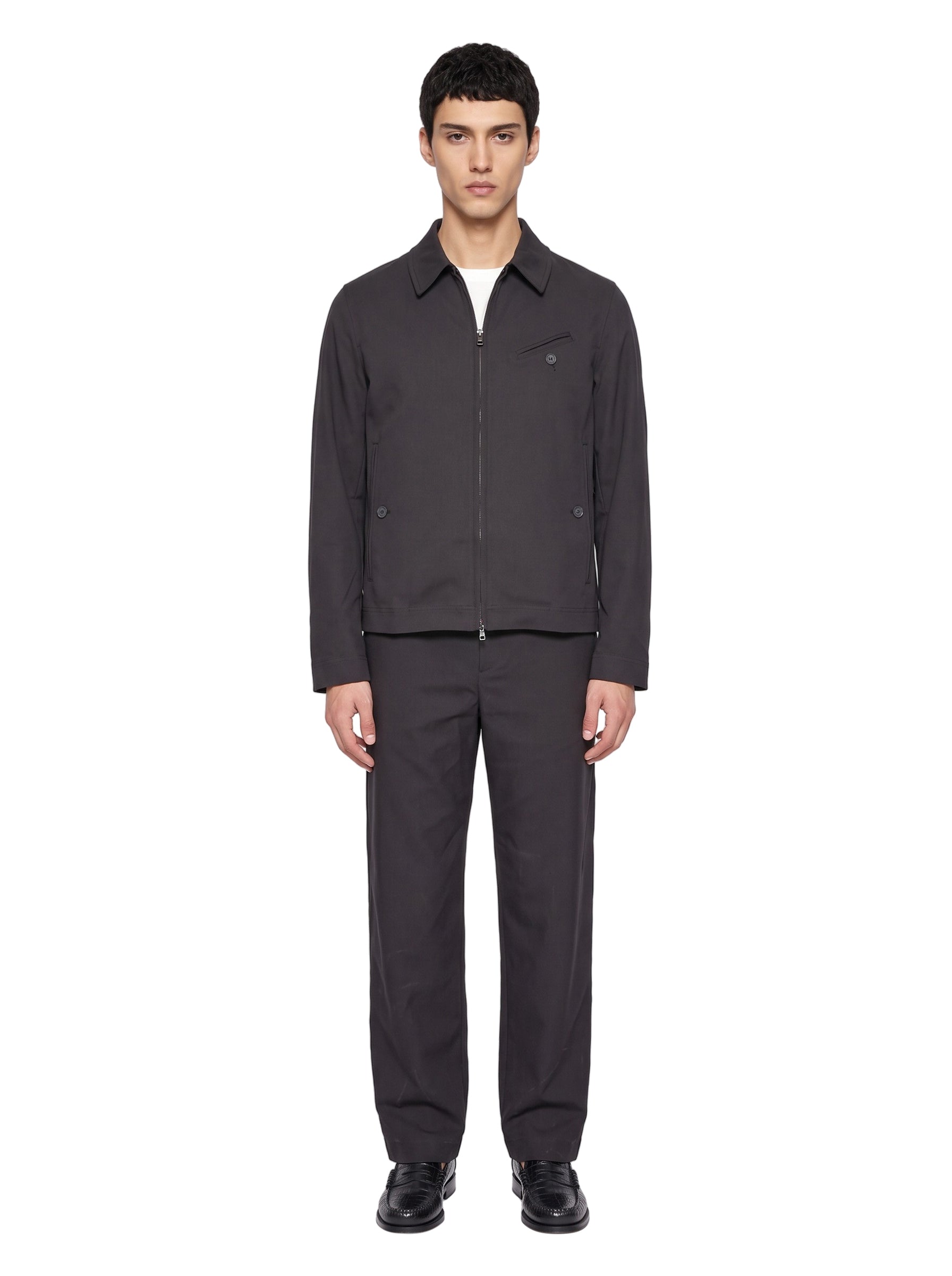 Pantaloni Yew in nero 
