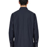 Camicia con tre colli in nero 