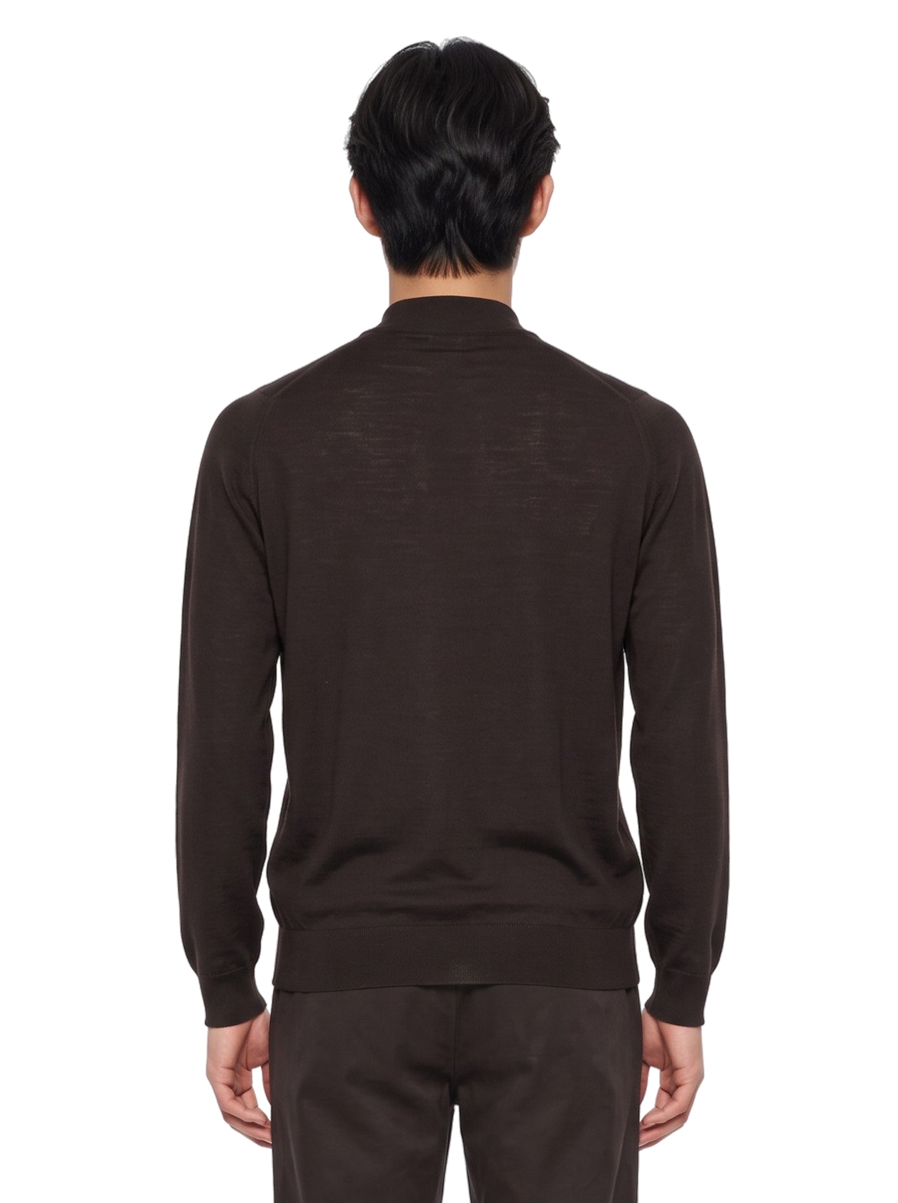 Maglione Harcourt in marrone 