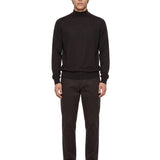 Maglione Harcourt in marrone 