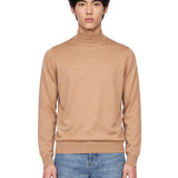 Maglione Harcourt in lana merino beige 