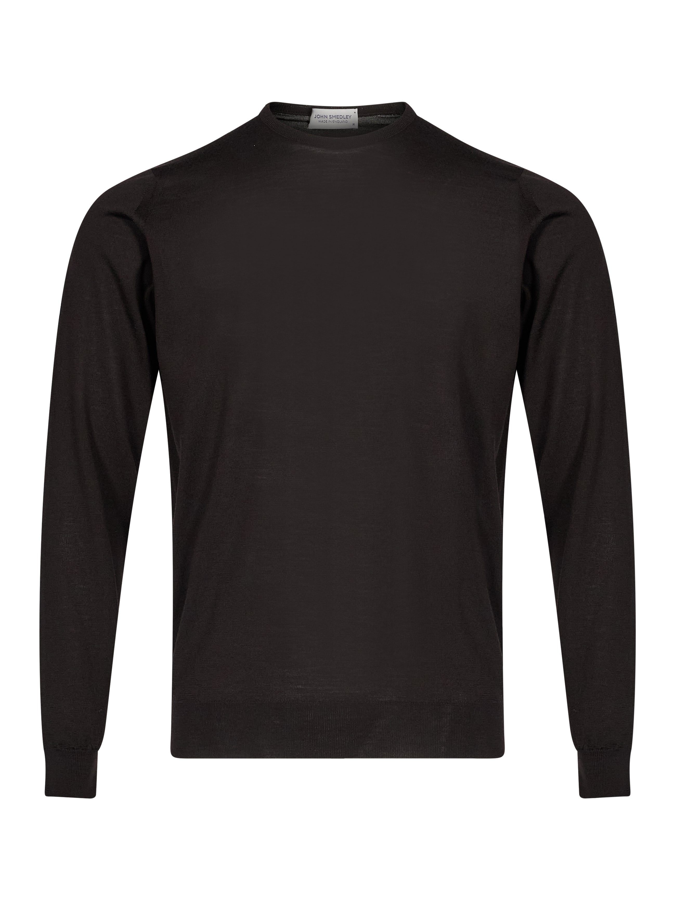 Maglione Lundy in lana merino marrone 