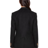 Blazer sartoriale in nero 