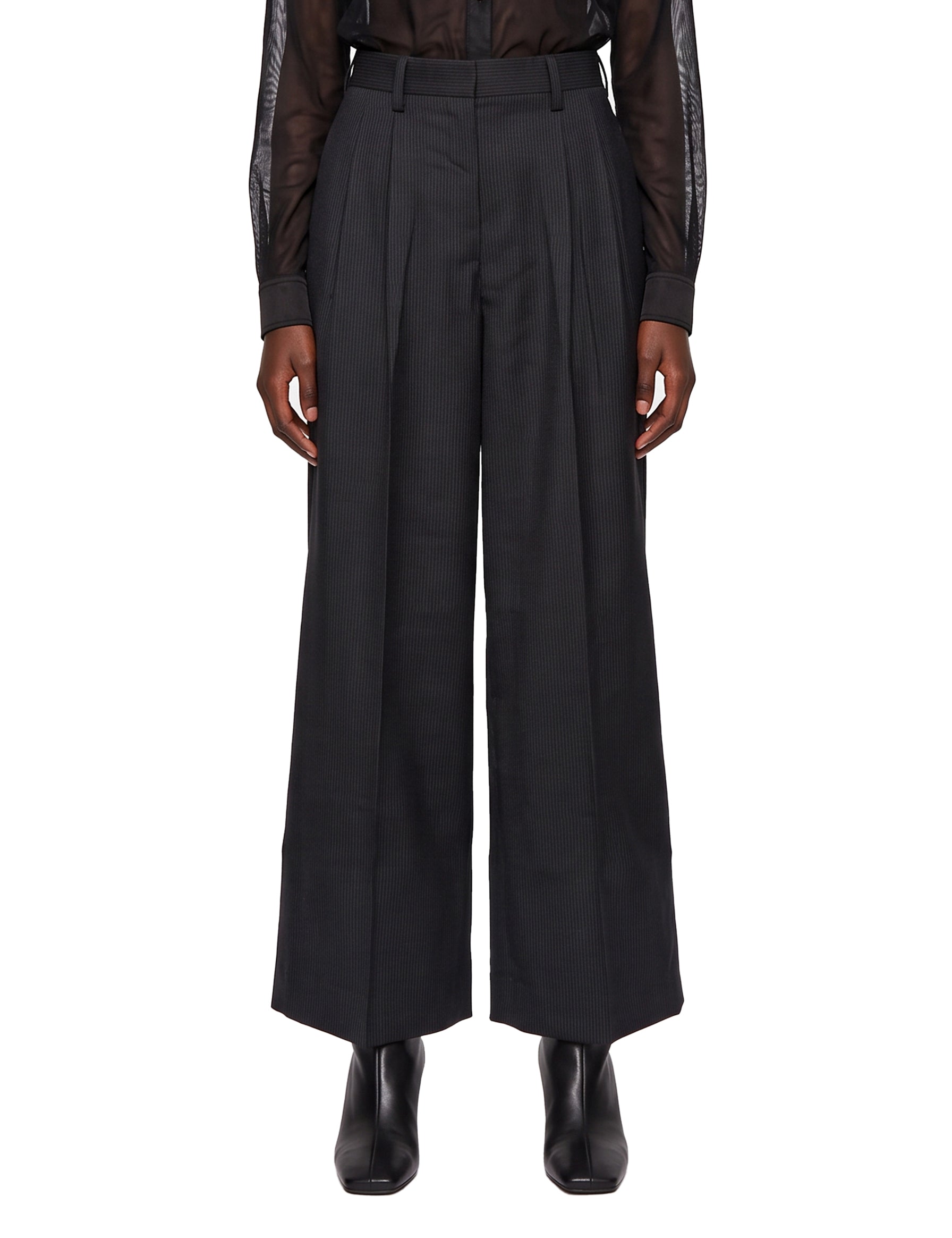 Pantaloni sartoriali in grigio scuro 