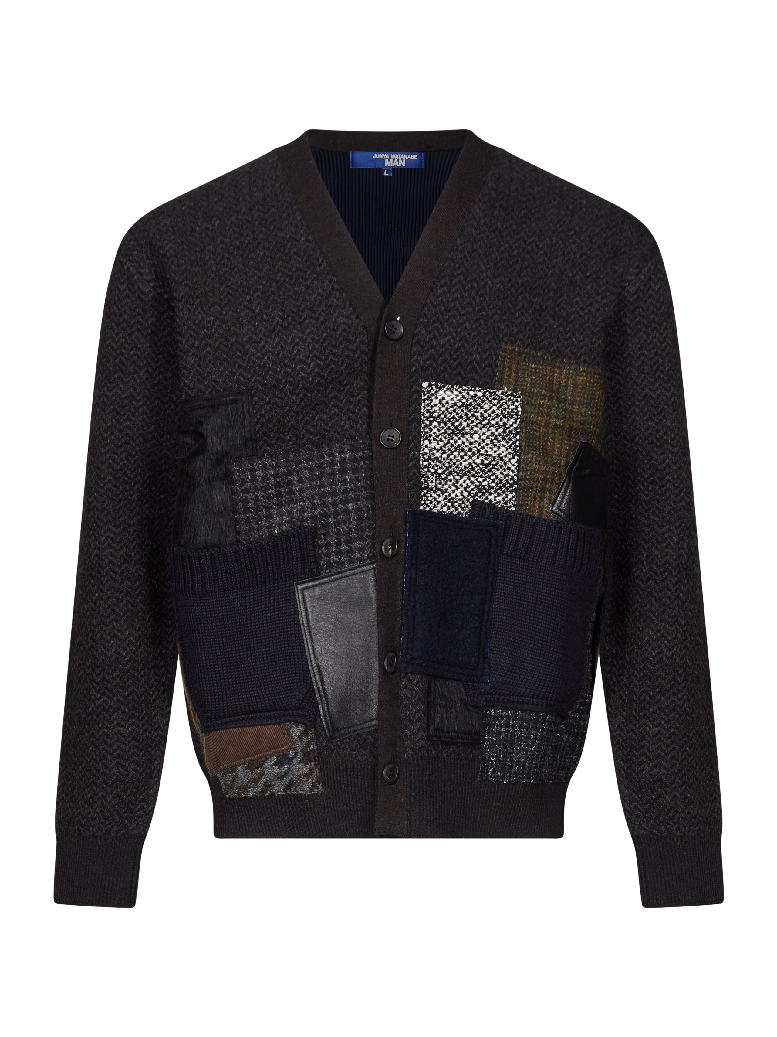 Cardigan patchwork multicolor 