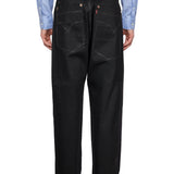 Jeans cinque tasche in nero 