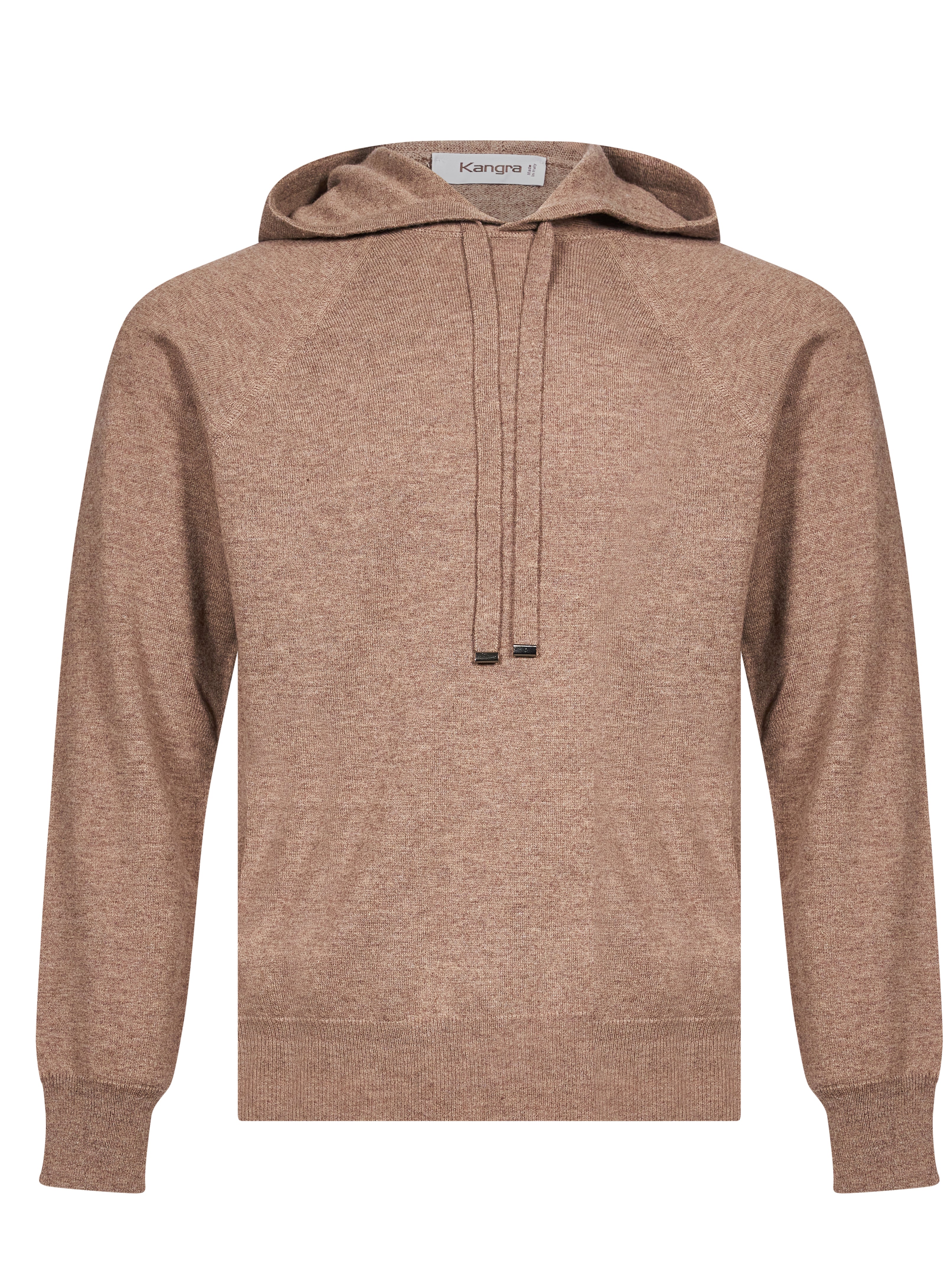 Felpa in maglia in marrone 