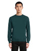 Maglione girocollo in cashmere verde