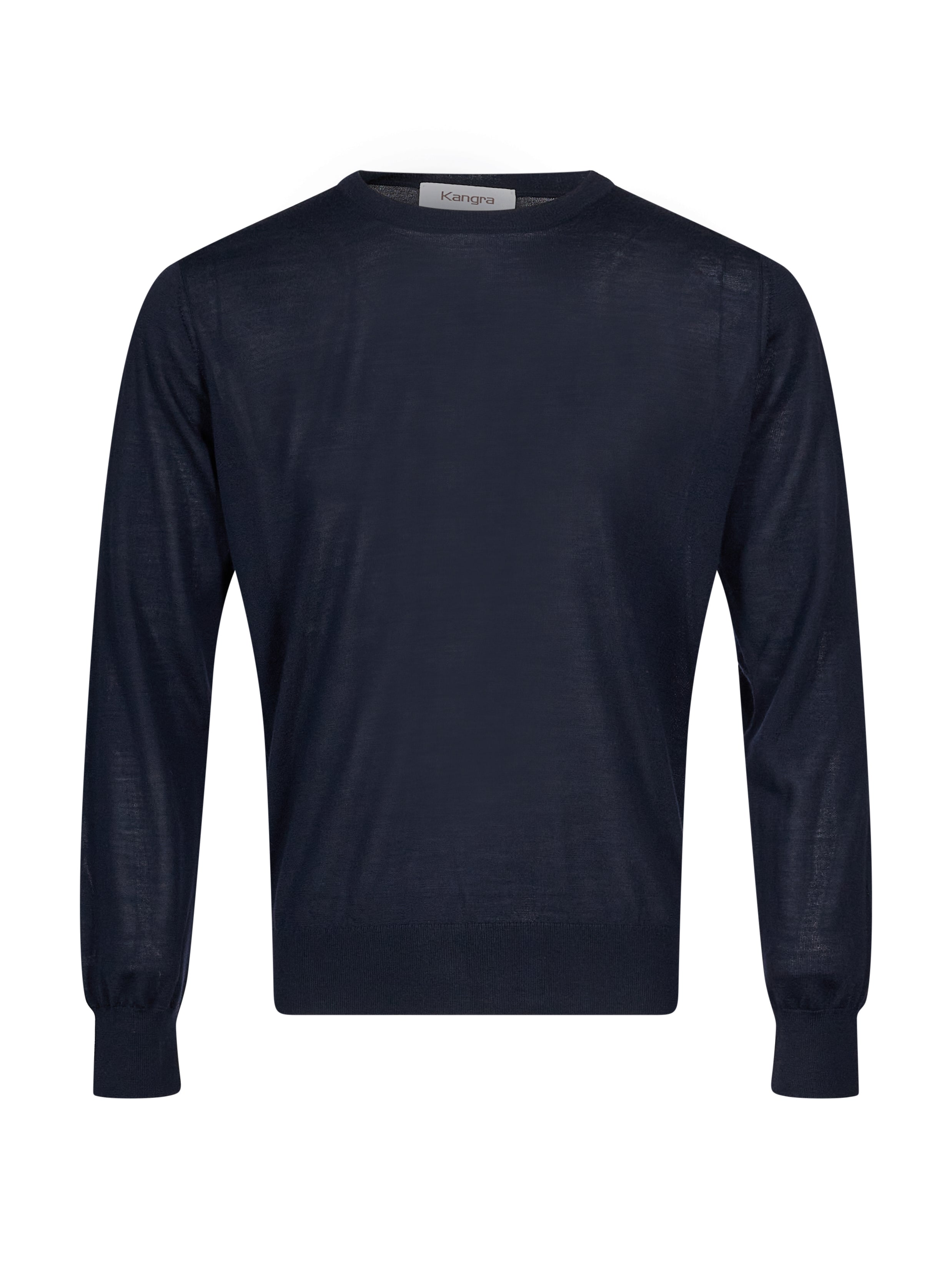 Maglione girocollo in blu 