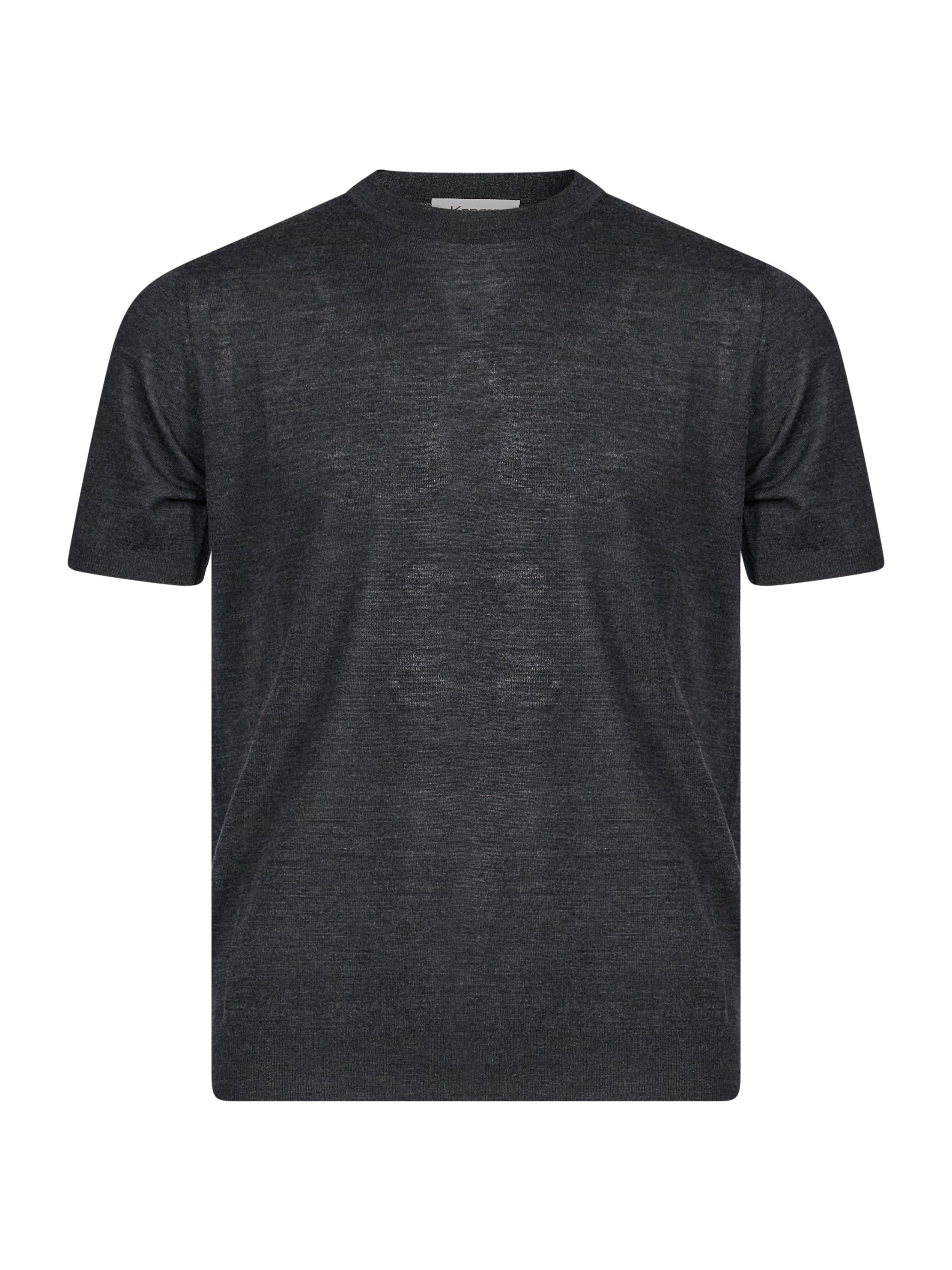 Maglia girocollo in grigio 