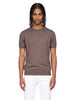 Brown crew-neck jumper