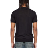 Maglia girocollo in nero 