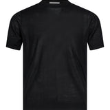 Maglia girocollo in nero 