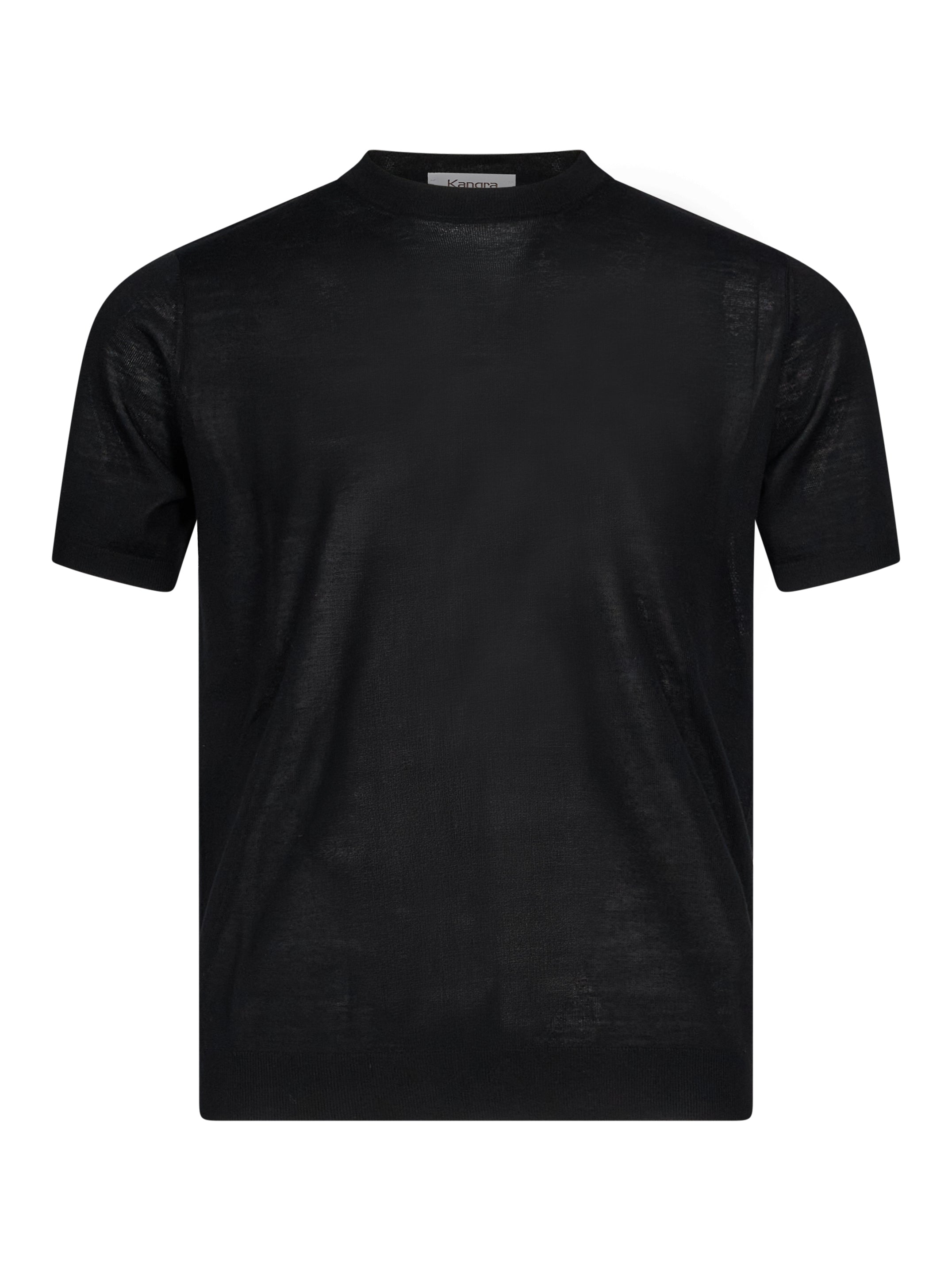 Maglia girocollo in nero 