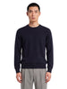 Maglione a girocollo in blu