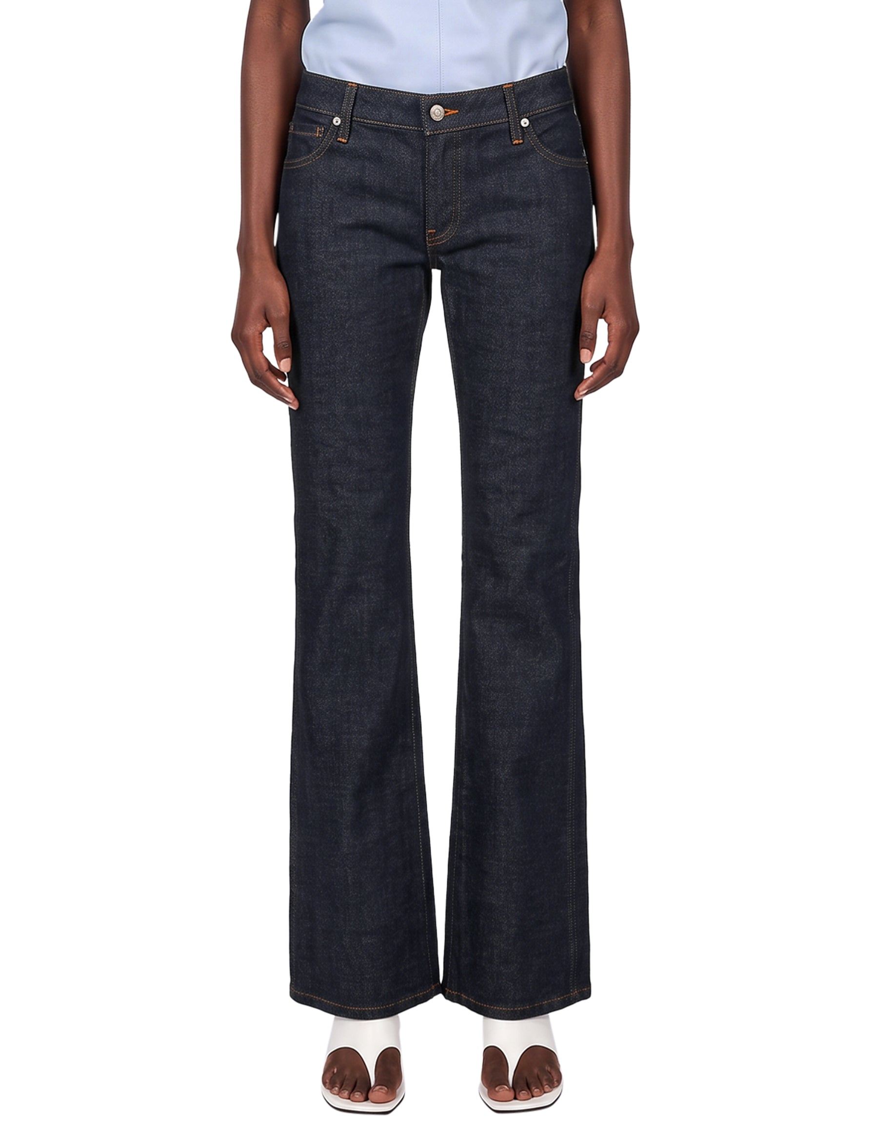 Jeans svasati Conforti in blu 