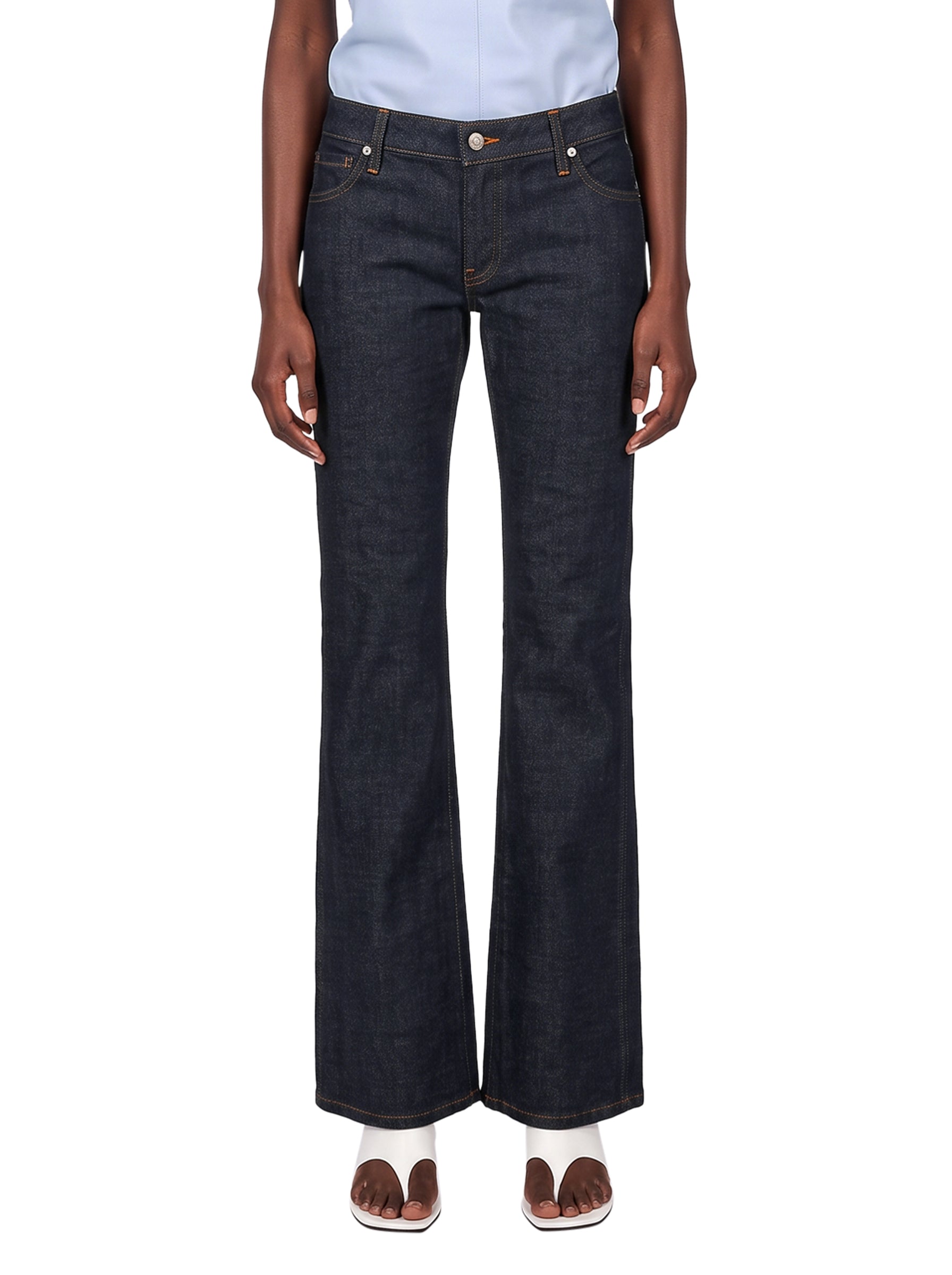 Jeans svasati Conforti in blu 