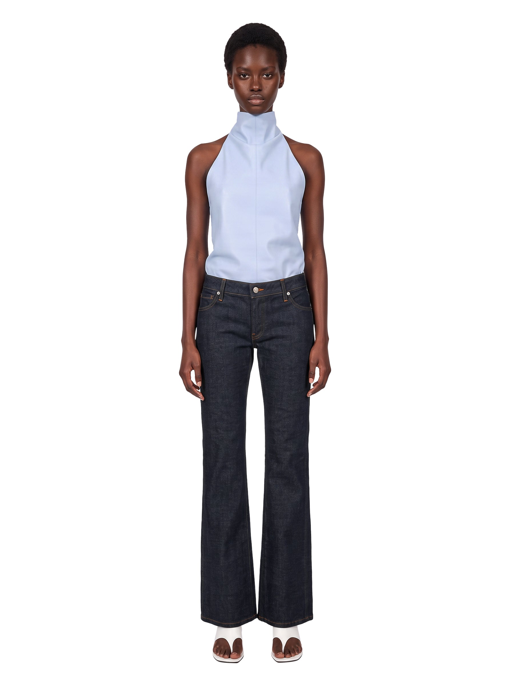 Jeans svasati Conforti in blu 